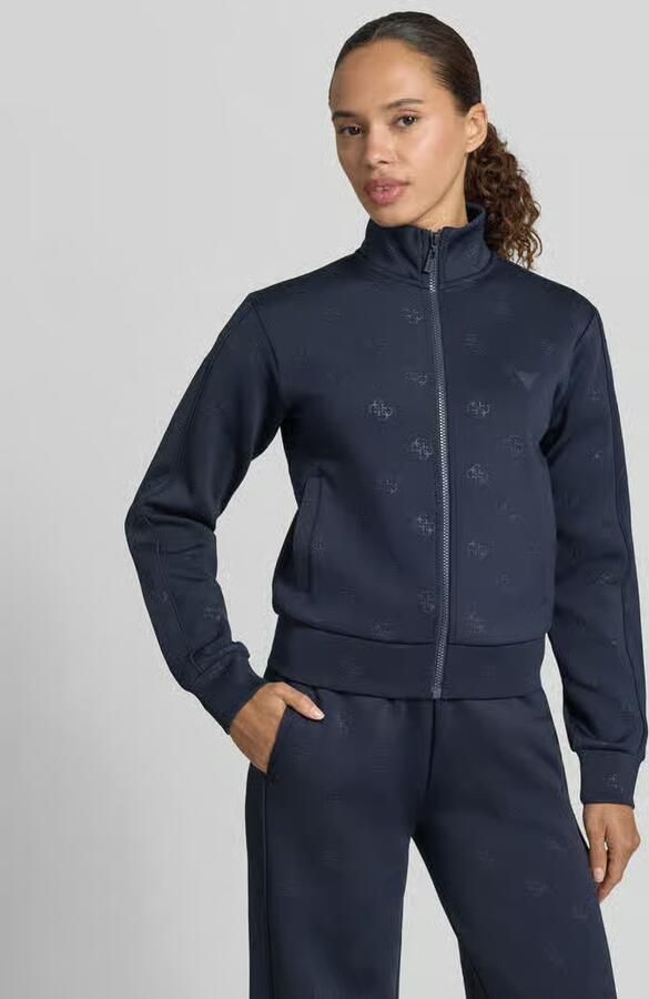 GUESS Activewear sweatjack met logomotief model 'CALISTA' - Foto 3