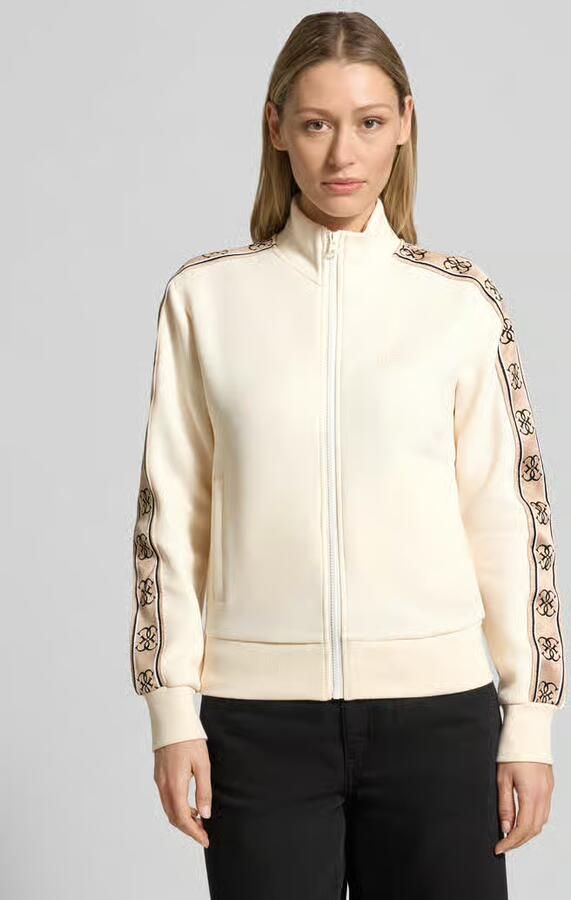 GUESS Activewear Sweatjack met opstaande kraag en steekzakken Model 'BRITNEY' - Foto 8