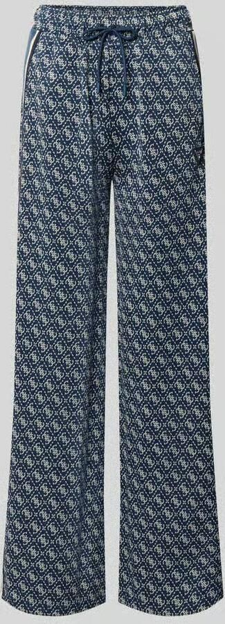 GUESS Activewear sweatpants met logomotief in all-over look