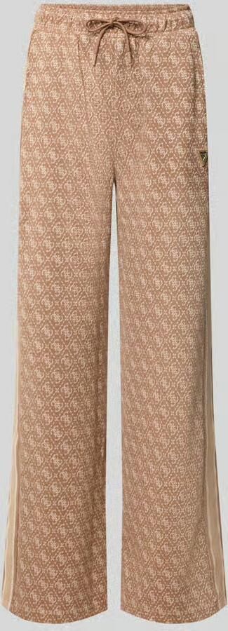 GUESS Activewear sweatpants met logomotief in all-over look