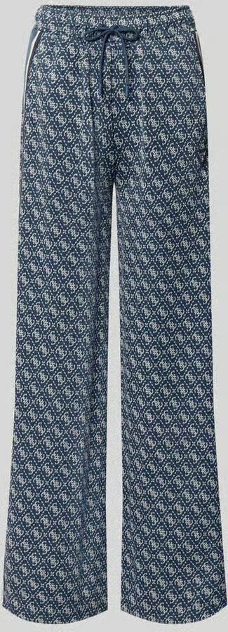 GUESS Activewear sweatpants met logomotief in all-over look - Foto 2