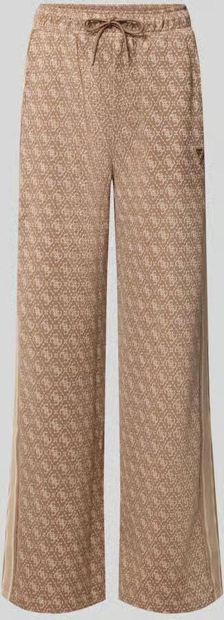 GUESS Activewear sweatpants met logomotief in all-over look - Foto 2