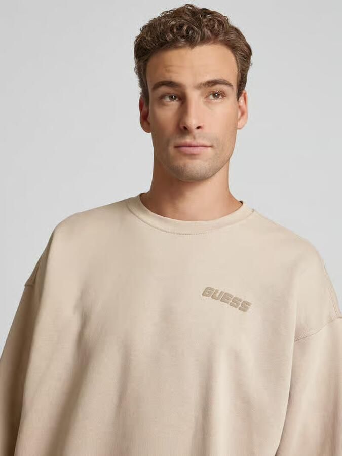 GUESS Activewear Sweatshirt met labelprint model 'EMIS'