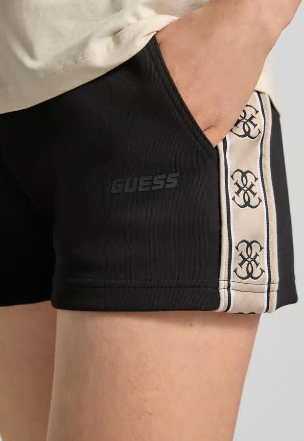 GUESS Activewear Sweatshorts met tunnelkoord en logoprint model 'BRITNEY' - Foto 1