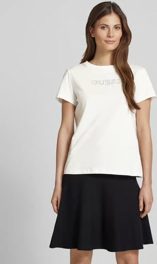 Guess Activewear T-shirt met labeldetail model 'BRIANA' - Foto 2