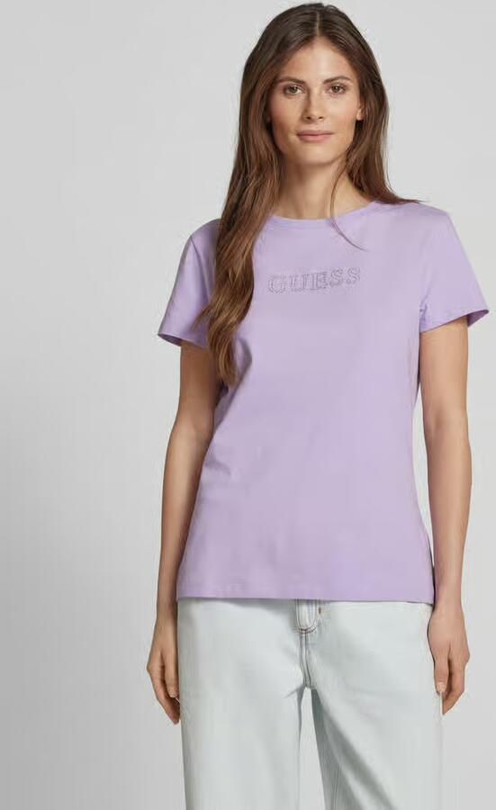 GUESS Activewear T-shirt met labeldetail model 'BRIANA' - Foto 2