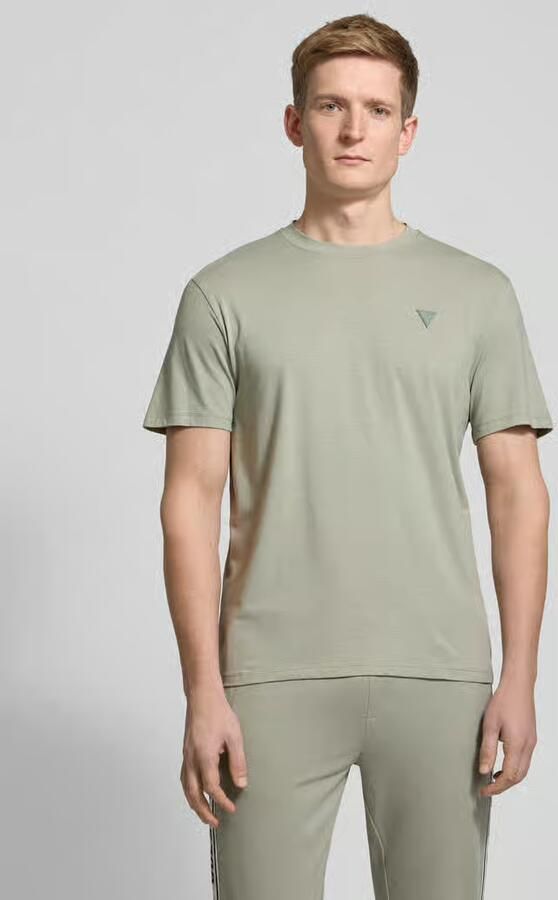 Guess Activewear T-shirt met labeldetail model 'HEDLEY' - Foto 7