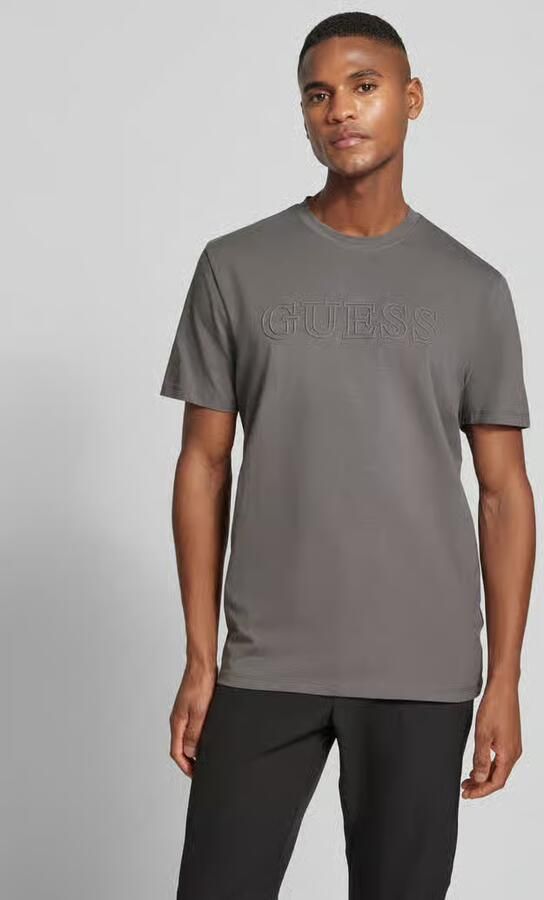 Guess Activewear T-shirt met labelprint model 'ALPHY' - Foto 2
