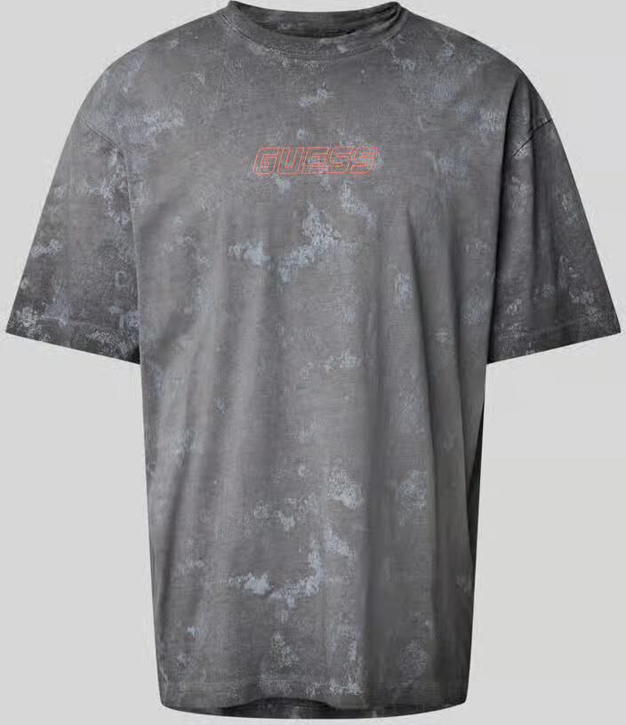 Guess Activewear T-shirt met labelprint model 'MUSCARI'