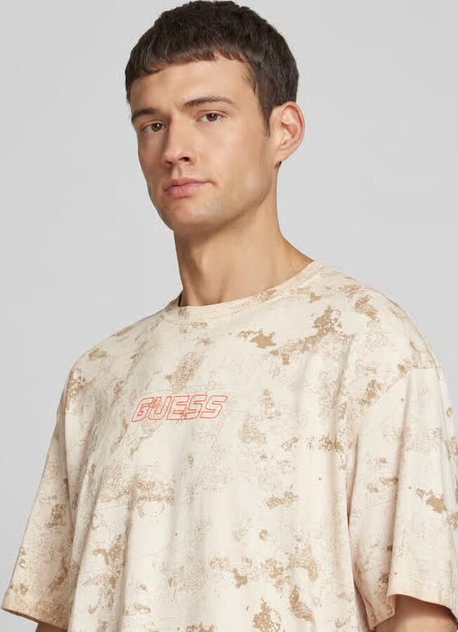 Guess Activewear T-shirt met labelprint model 'MUSCARI' - Foto 2