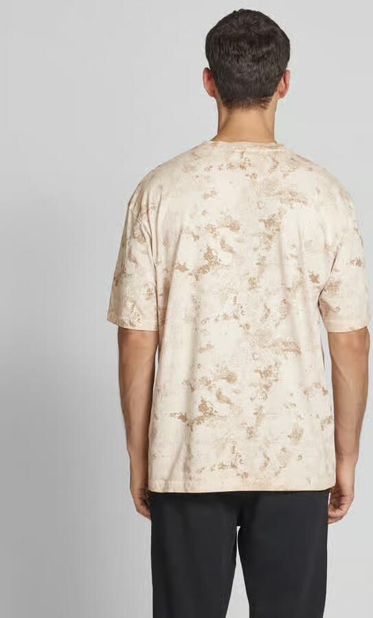GUESS Activewear T-shirt met labelprint model 'MUSCARI'