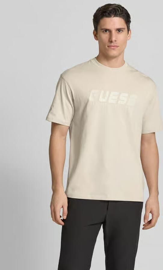 GUESS Activewear T-shirt met labelprint model 'SURON' - Foto 2