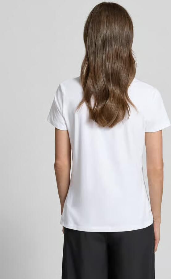 Guess T-shirt met korte mouwen en strass details White Dames - Foto 4