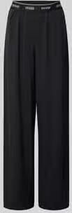 GUESS Activewear wide fit broek met elastische band model 'SELENE'