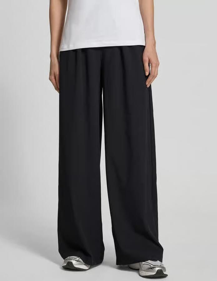 GUESS Activewear wide fit broek met elastische band model 'SELENE' - Foto 2