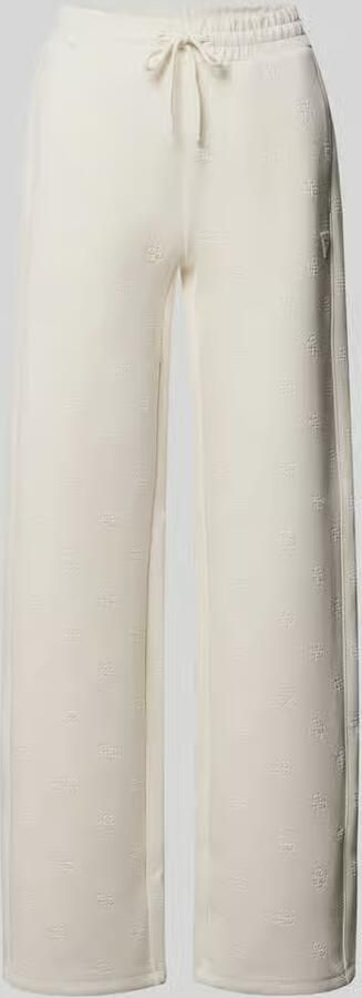 GUESS Activewear Wide fit sweatpants met all-over logoprint model 'Calista' - Foto 2