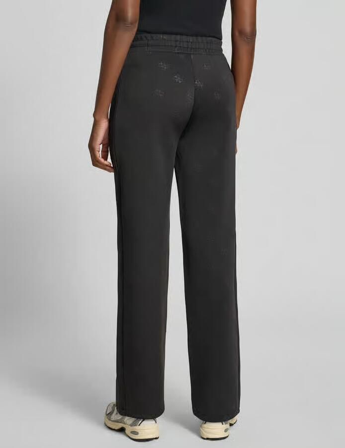 GUESS Activewear Wide fit sweatpants met all-over logoprint model 'Calista' - Foto 3