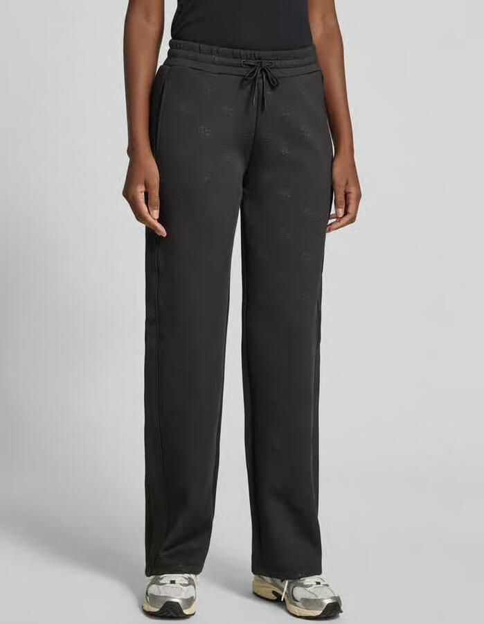 GUESS Activewear Wide fit sweatpants met all-over logoprint model 'Calista' - Foto 2