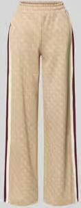 GUESS Activewear wide fit sweatpants met all-over logoprint model 'Jacquard'