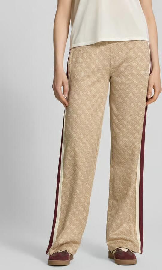 GUESS Activewear wide fit sweatpants met all-over logoprint model 'Jacquard' - Foto 2