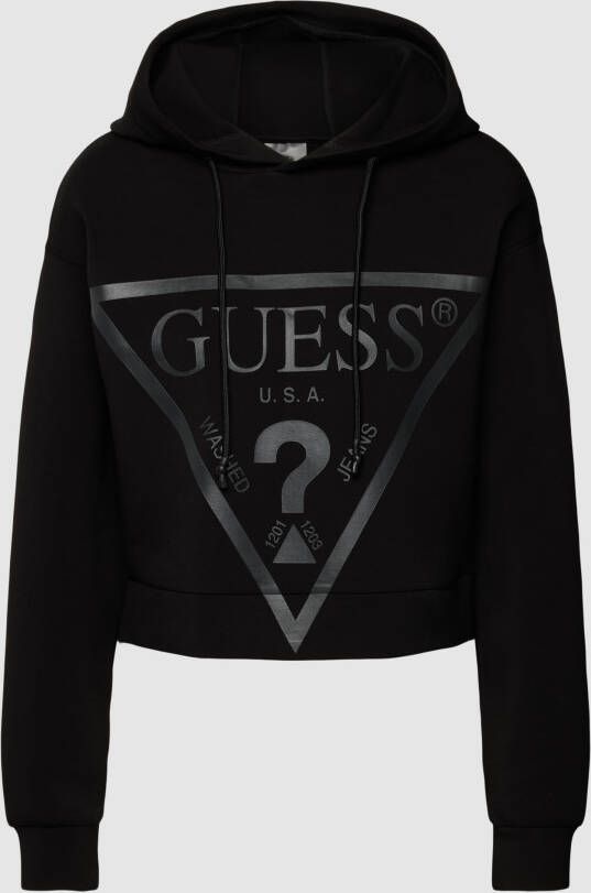 Guess Activewear Hoodie met labelprint model 'NEW ALISA'