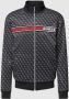 Guess Activewear Sweatjack met all-over motief model 'KORBIN FULL ZIP TRACKSUIT' - Thumbnail 1