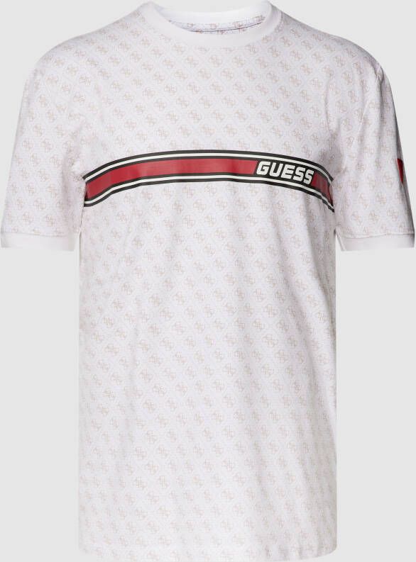 Guess Activewear T-shirt met all-over logo model 'JAMEY'