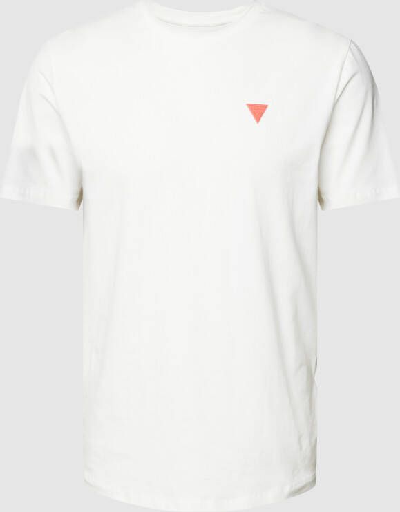 Guess Activewear T-shirt met labelpatch en print op de achterkant