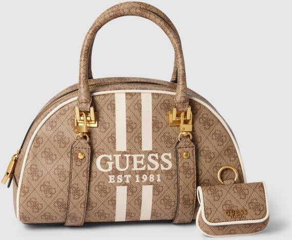 Guess Bowlingtas met all-over logo model 'MILDRED'