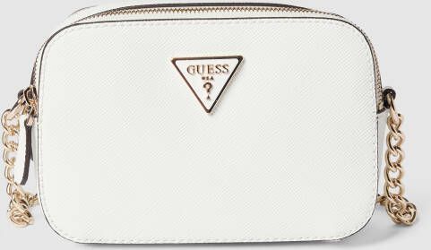 Guess Cameratas met schouderband in metallic model 'NOELLE'