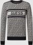 Guess Gebreide pullover met all-over labelmotief model 'PALMER' - Thumbnail 1