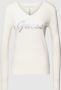 Guess Gebreide pullover met labeldetail model 'PASCALE' - Thumbnail 2