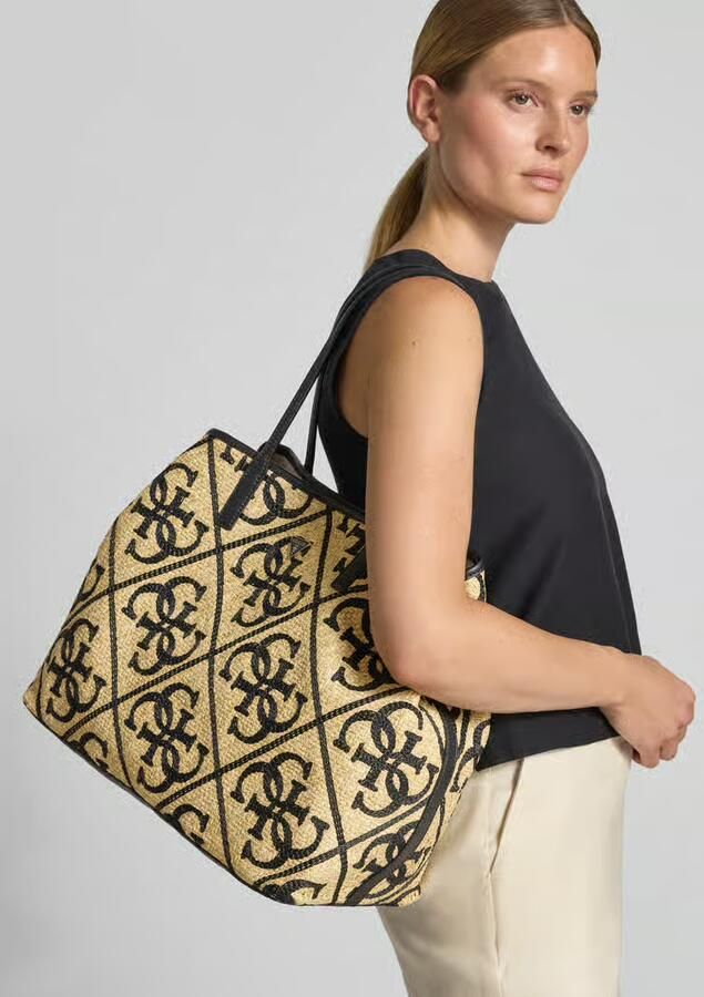 Guess 2-in-1-shopper met logomotief model 'KIRSTEN LARGE' - Foto 2