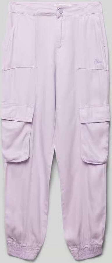 Guess Baggy fit cargobroek met labelstitching - Foto 2