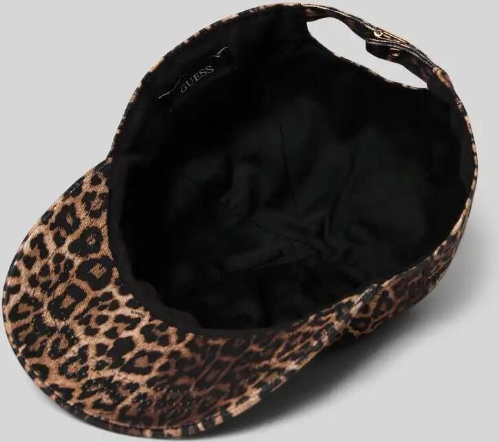 Guess Baseballpet in all-over look met labeldetail