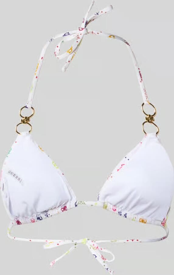Guess Bikinitop met logodetail model 'Ines'