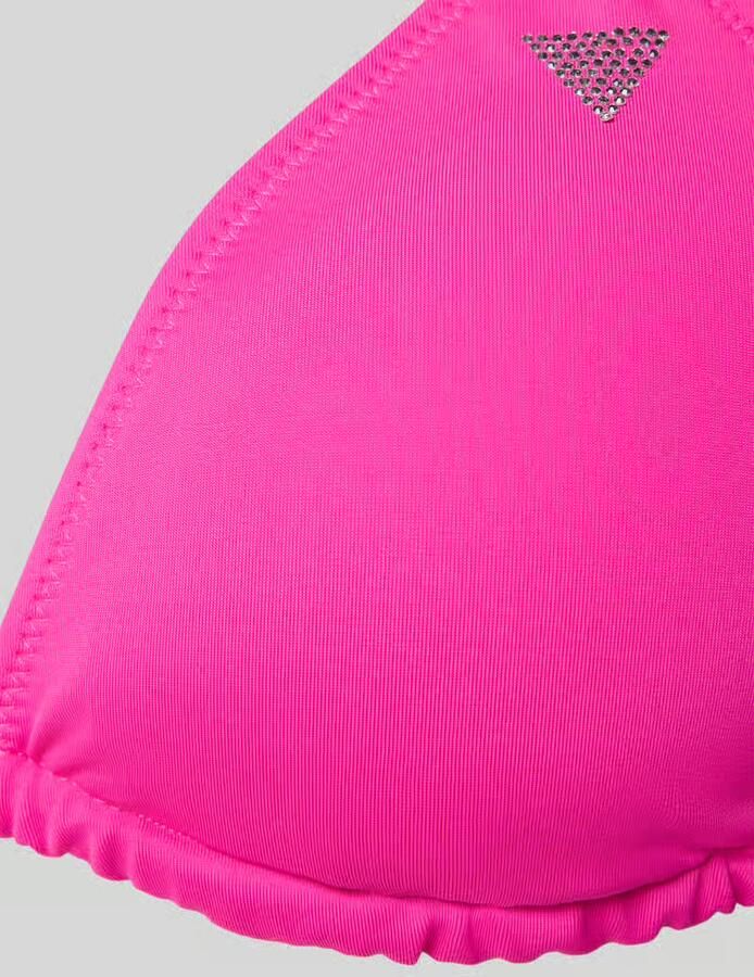 Guess Bikinitop met strass-steentjes model 'Violet'