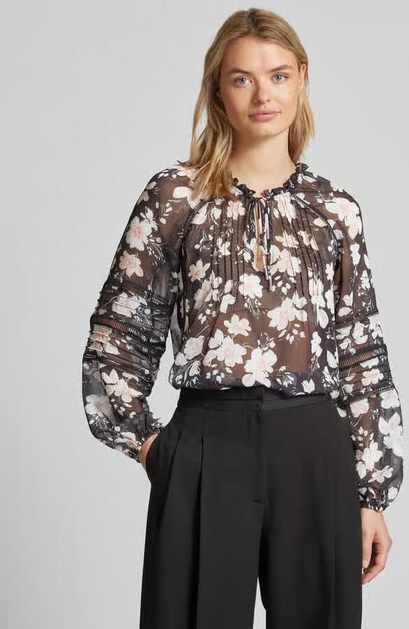 Guess Blouseshirt met gehaakt kant model 'GILDA' - Foto 2