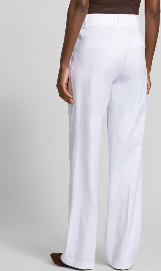 Guess Broek van linnenmix met persplooien model 'CARLA'