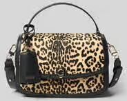 Guess Crossbody tas van echt rundleer model 'Audrey'