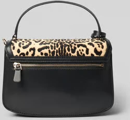 Guess Crossbody tas van echt rundleer model 'Audrey' - Foto 3