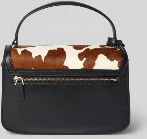 Guess Crossbody tas van echt rundleer model 'Audrey' - Foto 3
