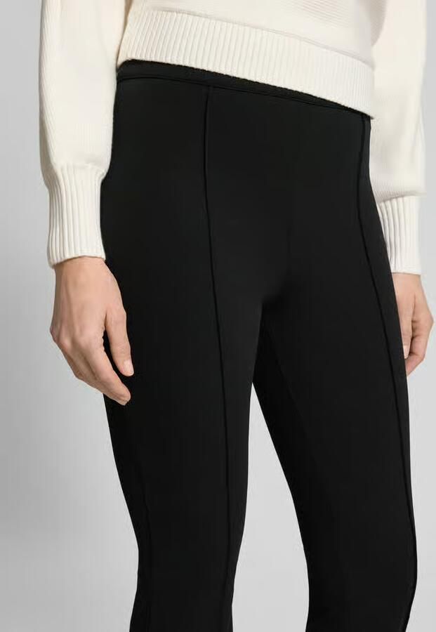 Guess Flared fit stoffen broek met elastische band model 'Evelina'
