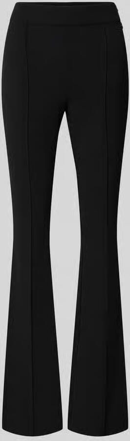 Guess Flared fit stoffen broek met elastische band model 'Evelina' - Foto 2