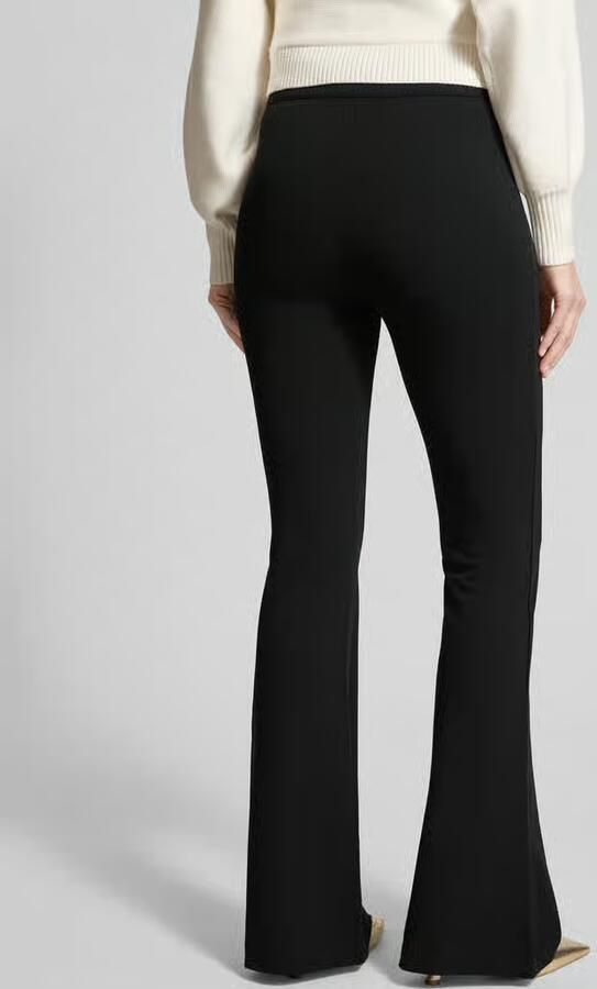 Guess Flared fit stoffen broek met elastische band Model 'Evelina' - Foto 4