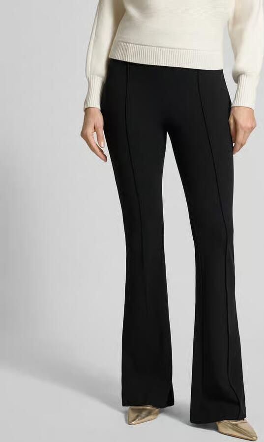 Guess Flared fit stoffen broek met elastische band Model 'Evelina' - Foto 5