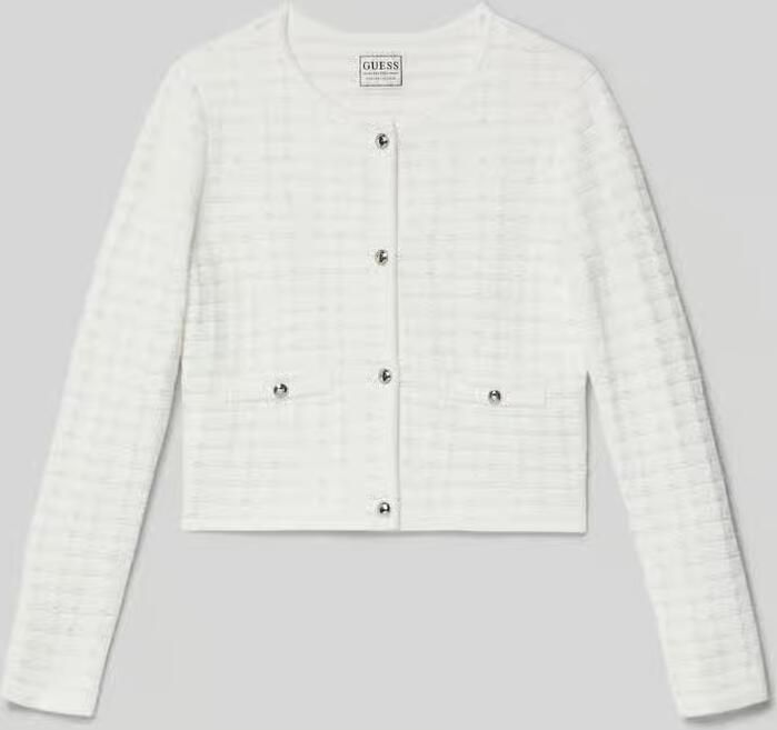Guess Gebreid jack met knoopsluiting model 'CEREMONY'