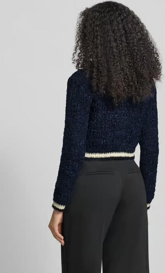 Guess Gebreid jack met V-hals model 'AOMORI'