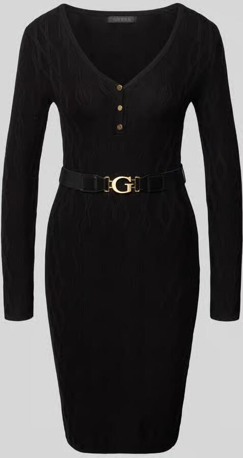 Guess Gebreide jurk met riem model 'YUKI'