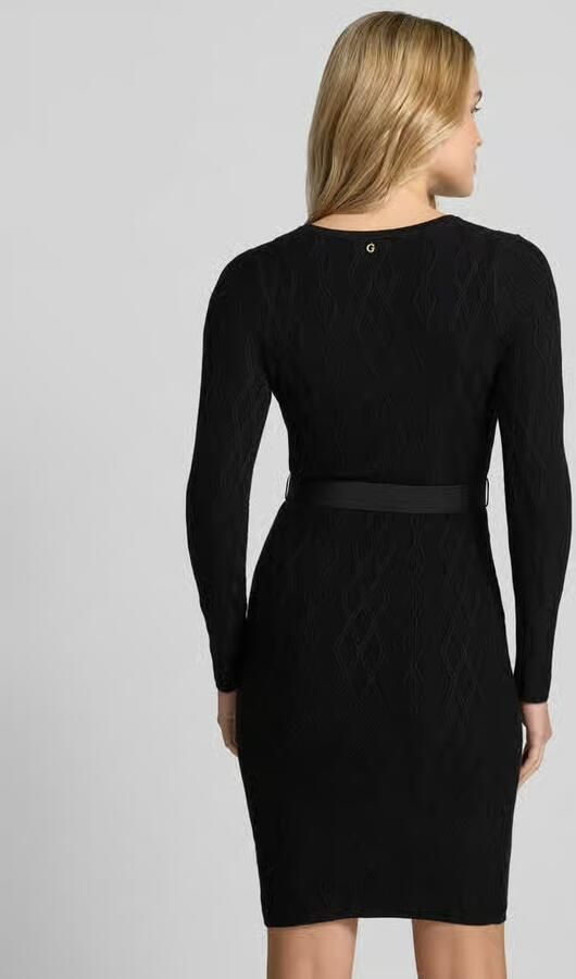 Guess Gebreide jurk met riem model 'YUKI' - Foto 2